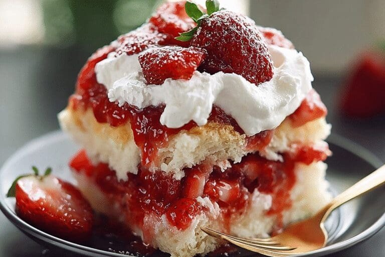 Strawberry Shortcake Poke Cake 86.Png