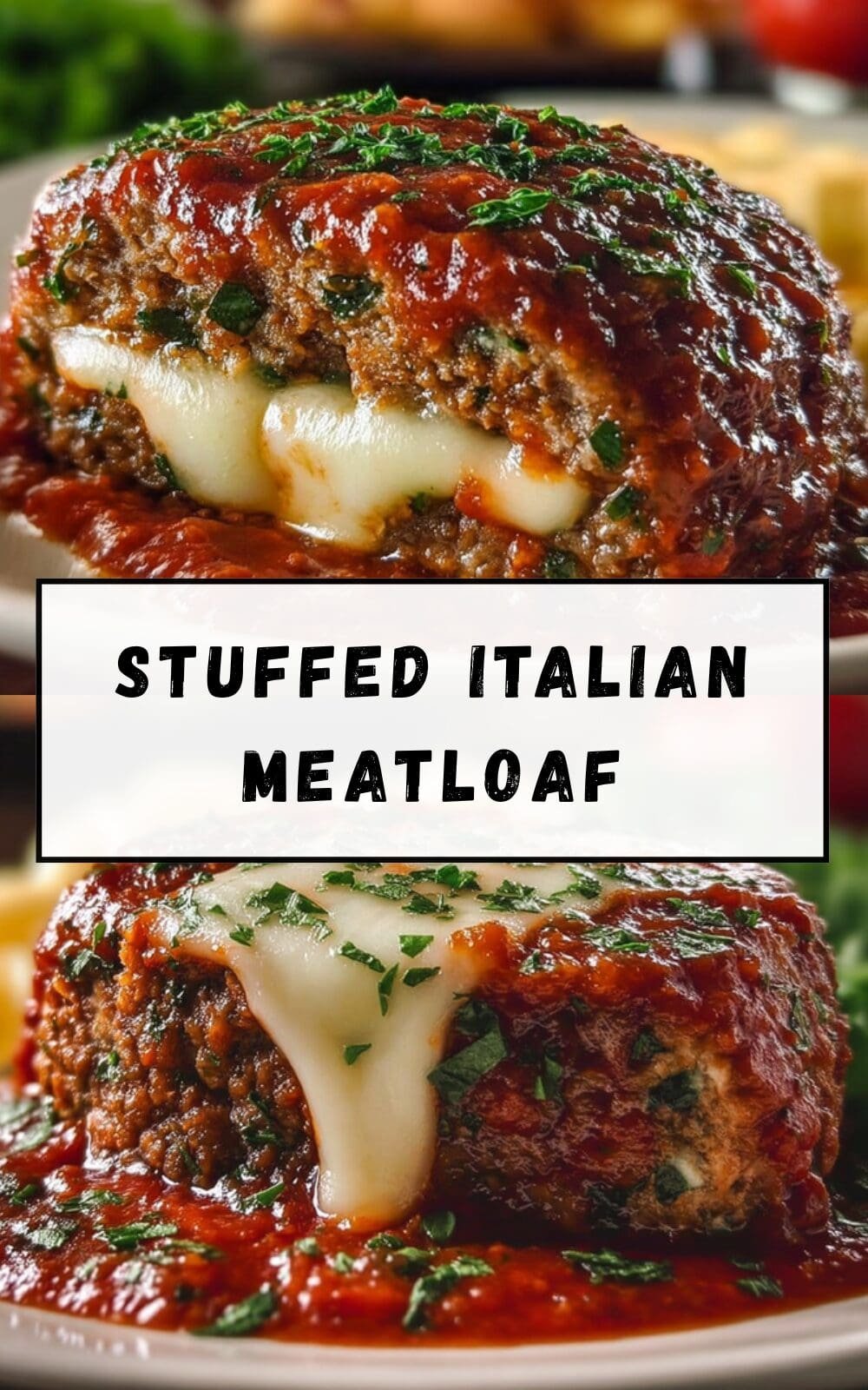 Italian Stuffed Meatloaf Recipe With Classic Herbs And Cheese Filling 7 Stuffed Italian Meatloaf