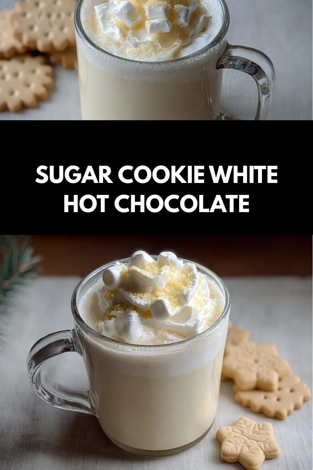 Sugar Cookie White Hot Chocolate