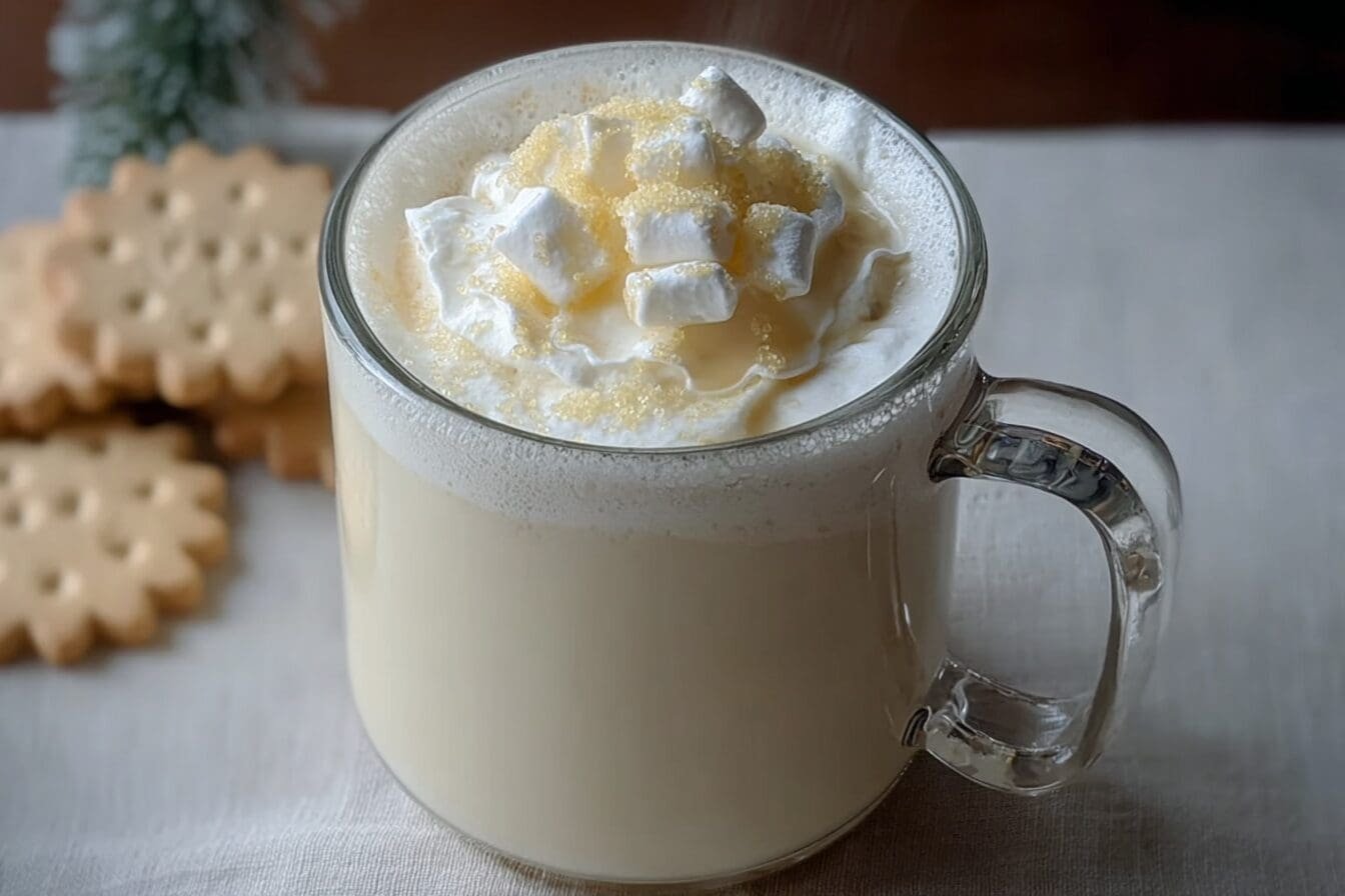 Sugar Cookie White Hot Chocolate