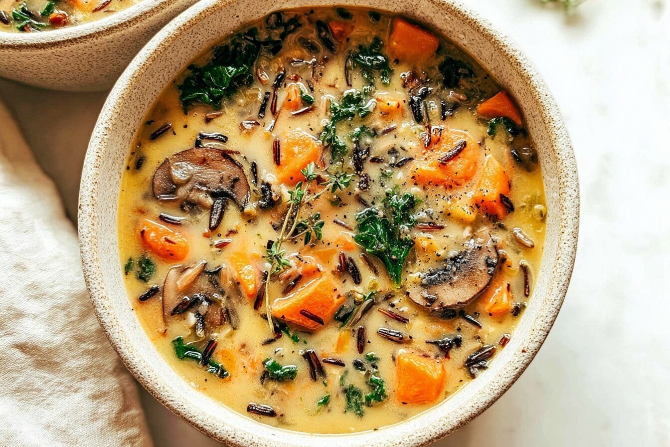 Minnesota Wild Rice Soup Recipe With Creamy And Hearty Flavors 6 Wild Rice Soup