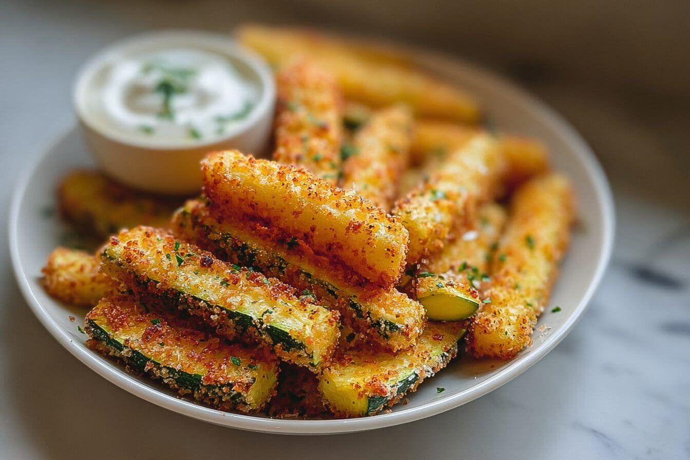 Zucchini Fries Recipe: Crispy Baked Snack Everyone Loves 6 Zucchini Fries