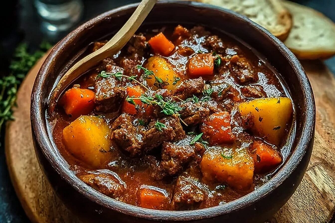 Apple Cider Beef Stew
