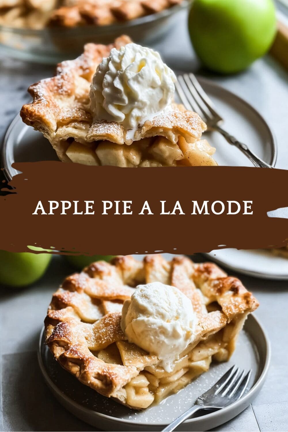 Apple Pie A La Mode