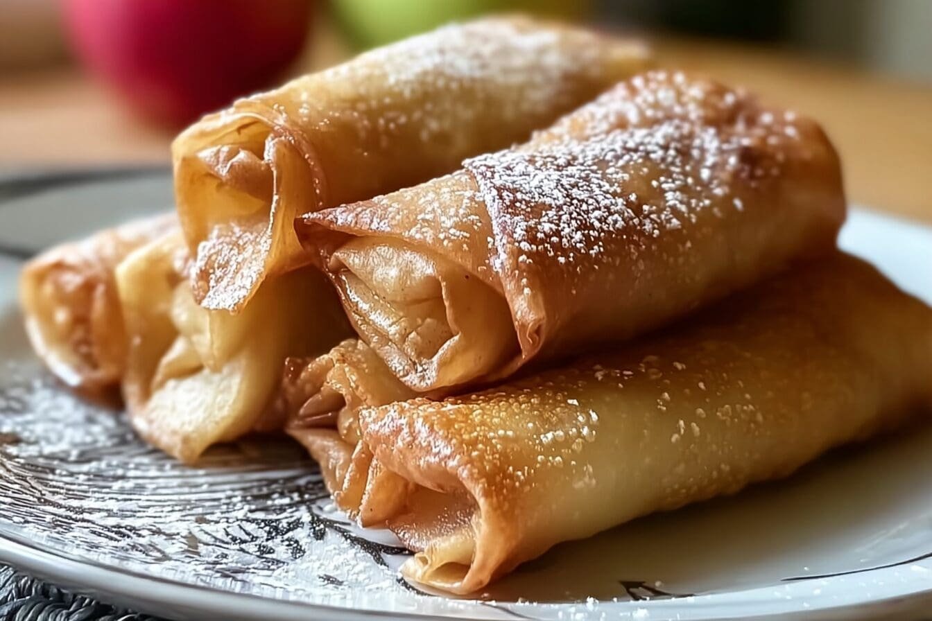 Apple Pie Egg Rolls