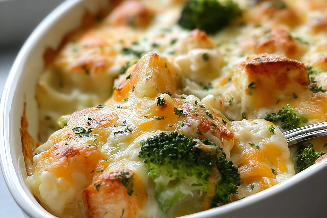 Loaded Baked Potato Casserole With Cheesy Toppings And Crispy Bacon 6 Baked Potato Casserole