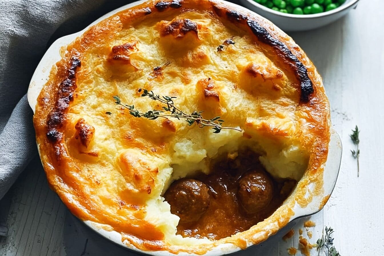 Sausage And Mash Pie Recipe For A Cozy Comfort Meal 6 Bangers And Mash Pie