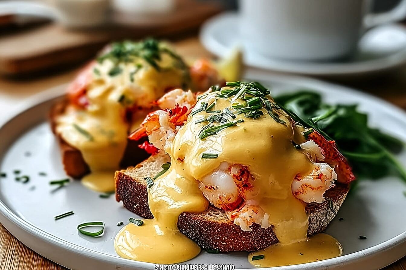 Bay Lobster Eggs Benedict