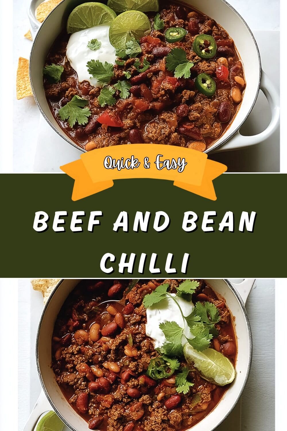 Beef And Bean Chili Recipe With Hearty Spices And Simple Ingredients 7 Beef And Bean Chilli
