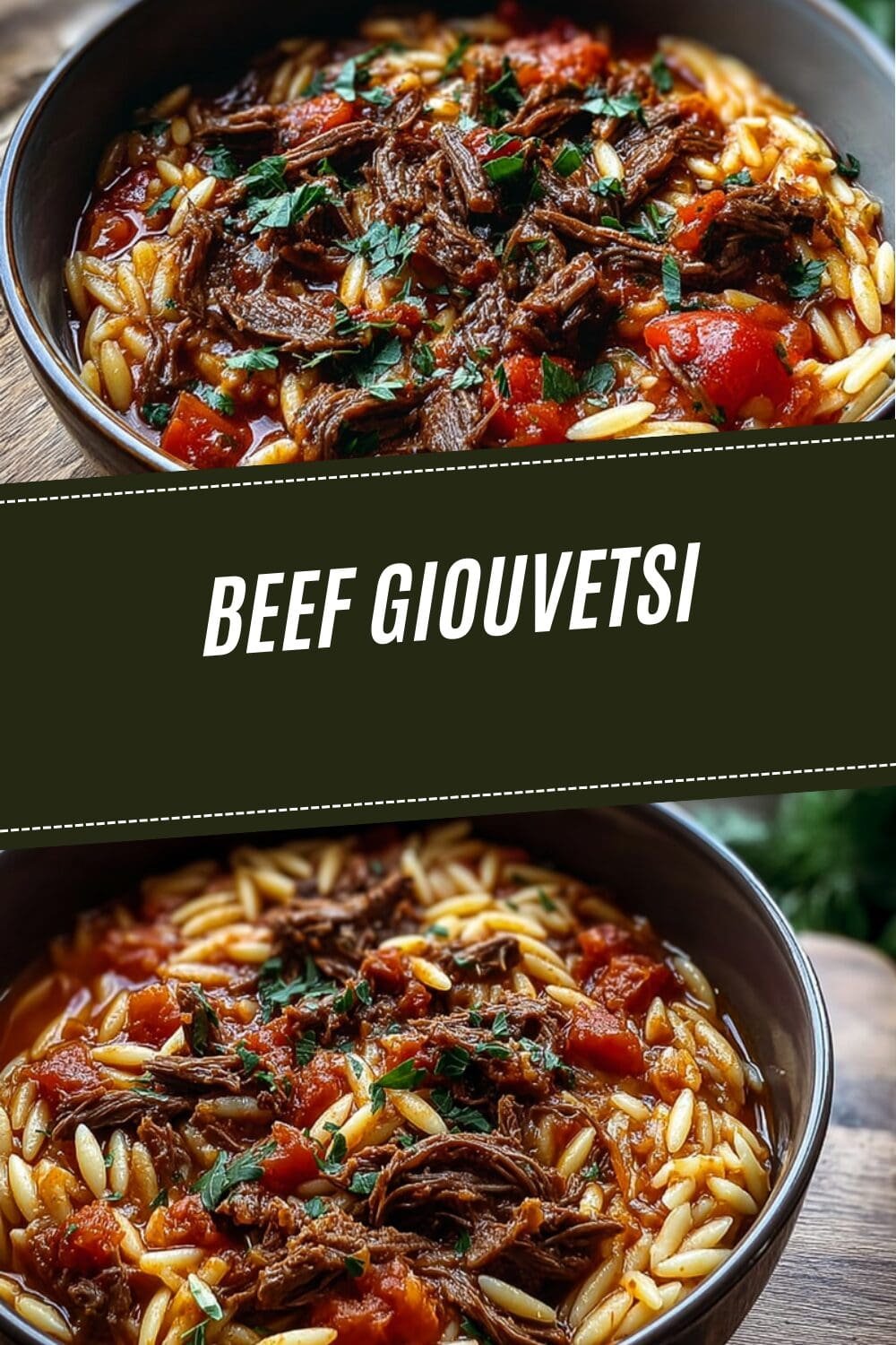 Beef Giouvetsi