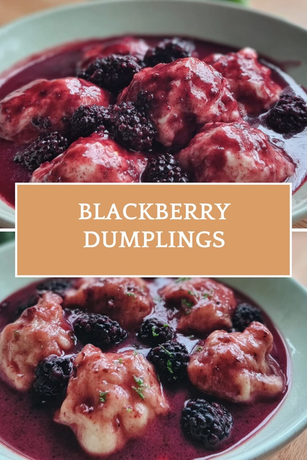 Blackberry Dumplings