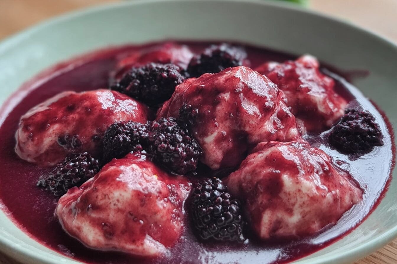 Blackberry Dumplings