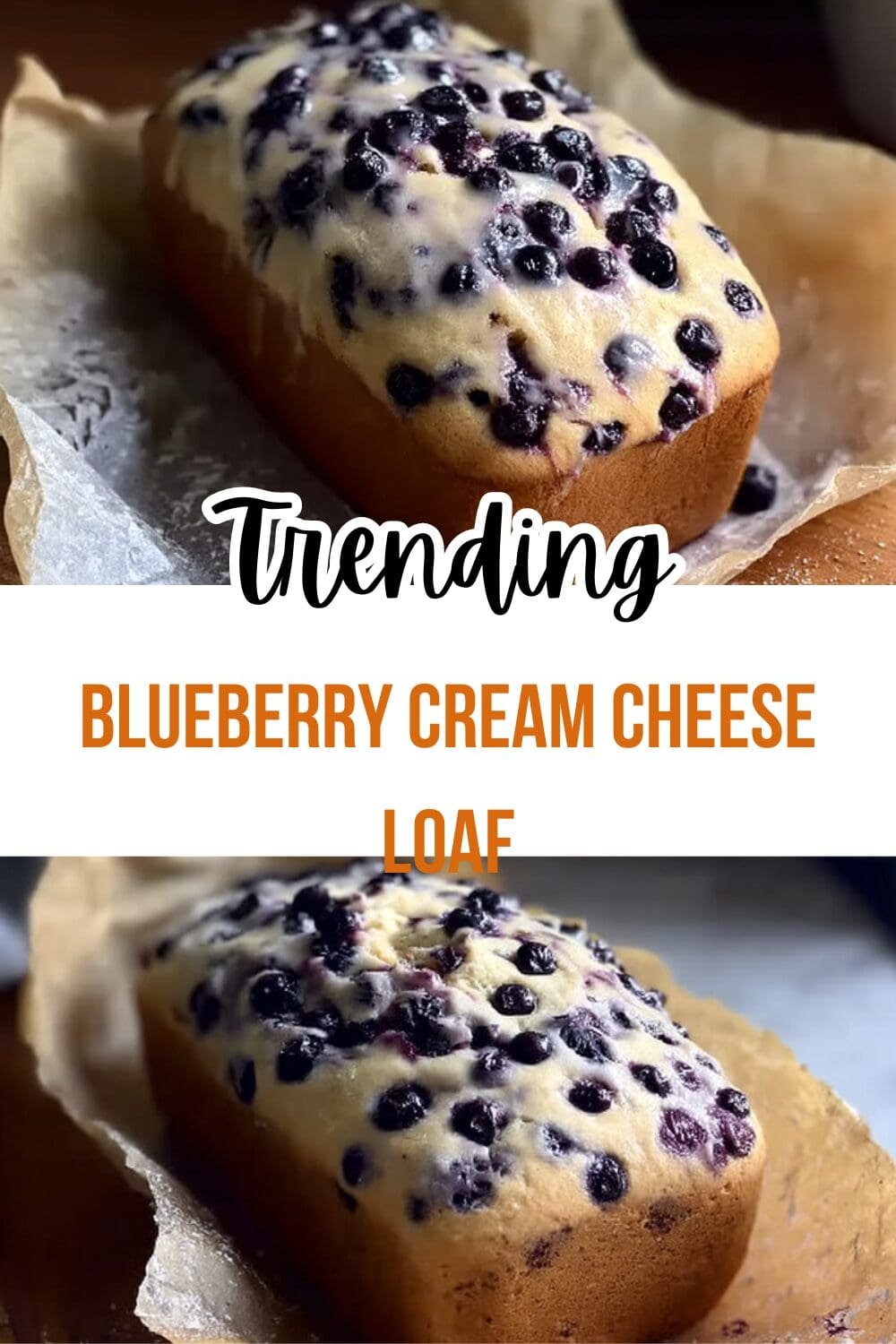 Blueberry Cream Cheese Loaf