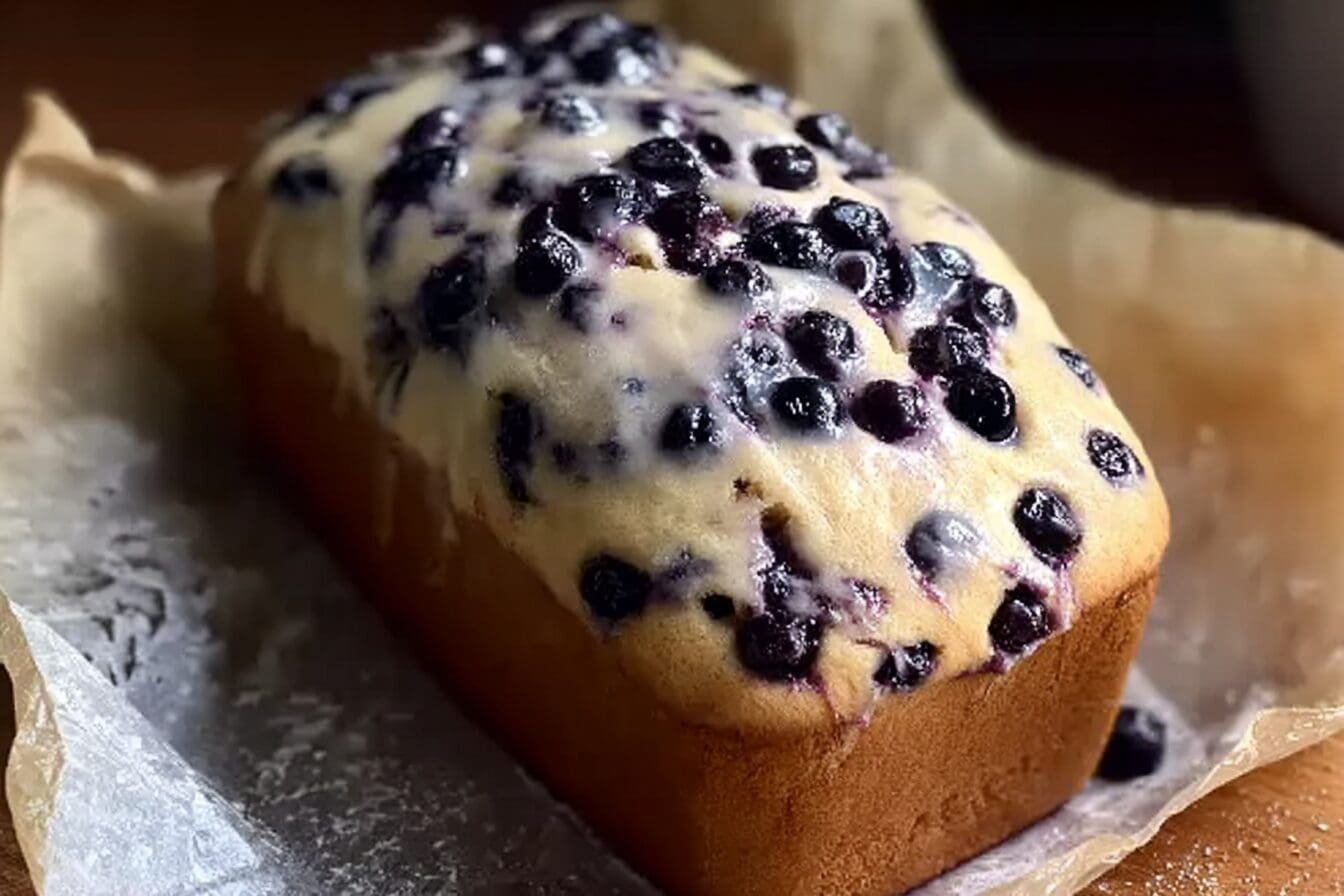 Blueberry Cream Cheese Loaf