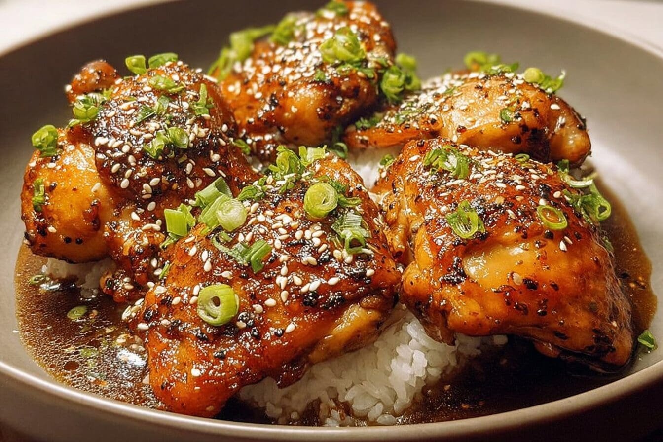 Bone In Teriyaki Chicken Thighs