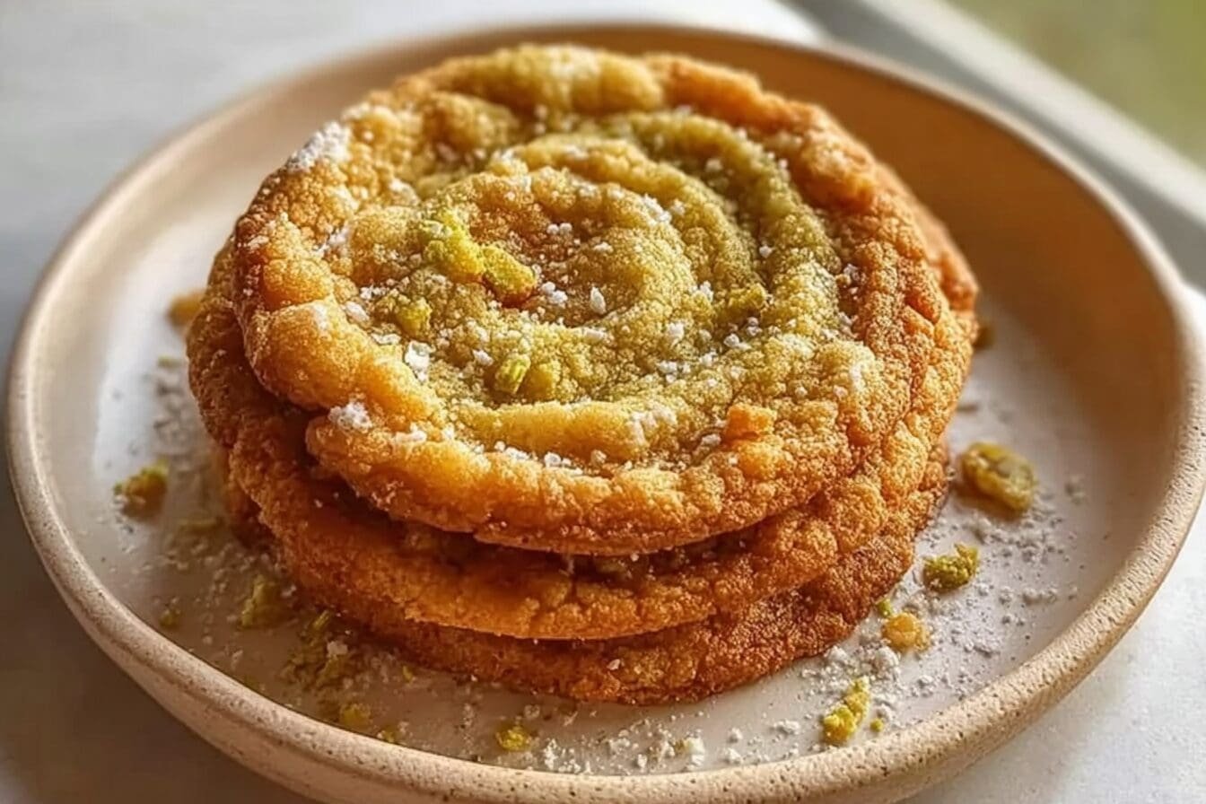 Brown Butter Corn Cookies