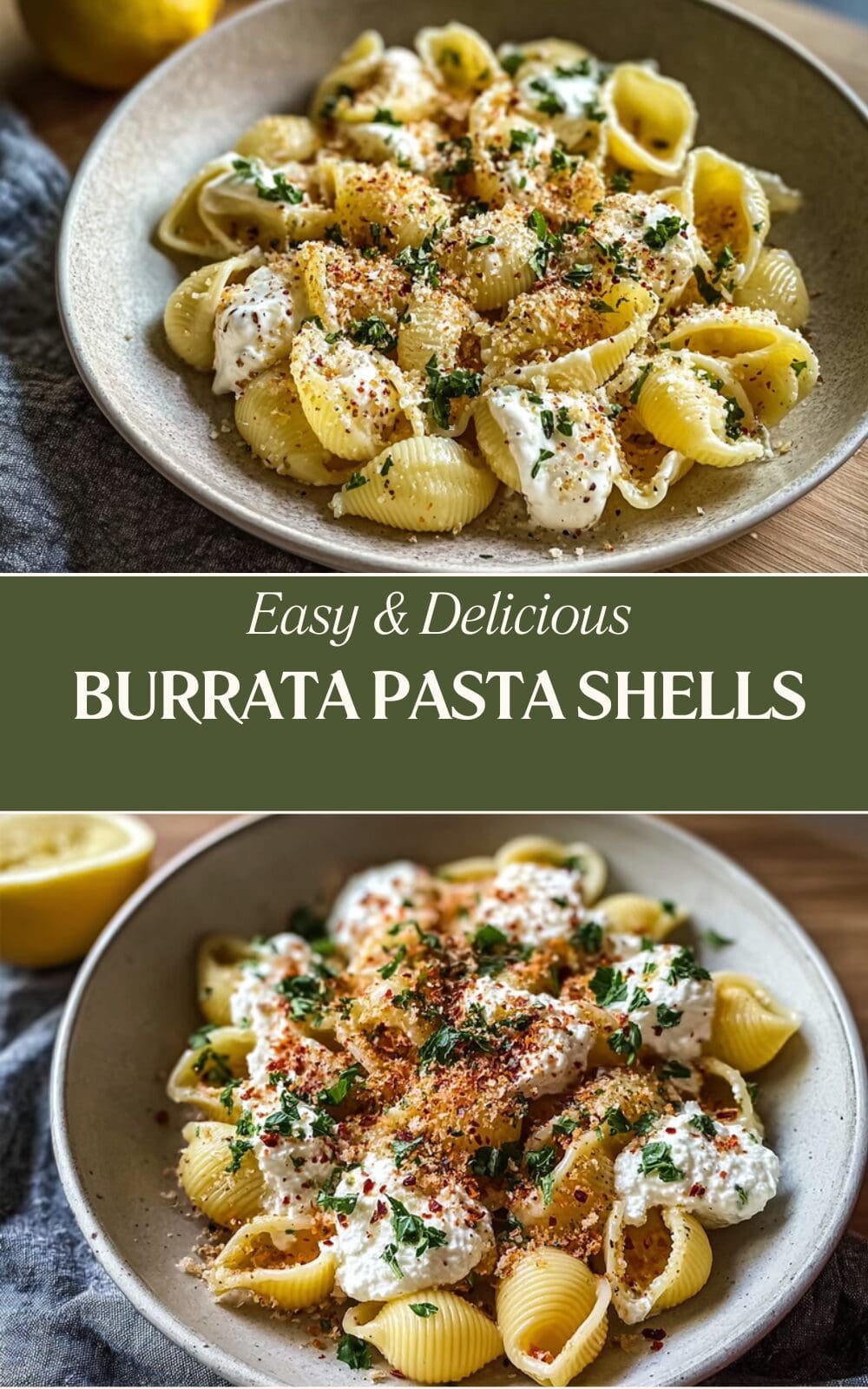 Burrata Pasta Shells