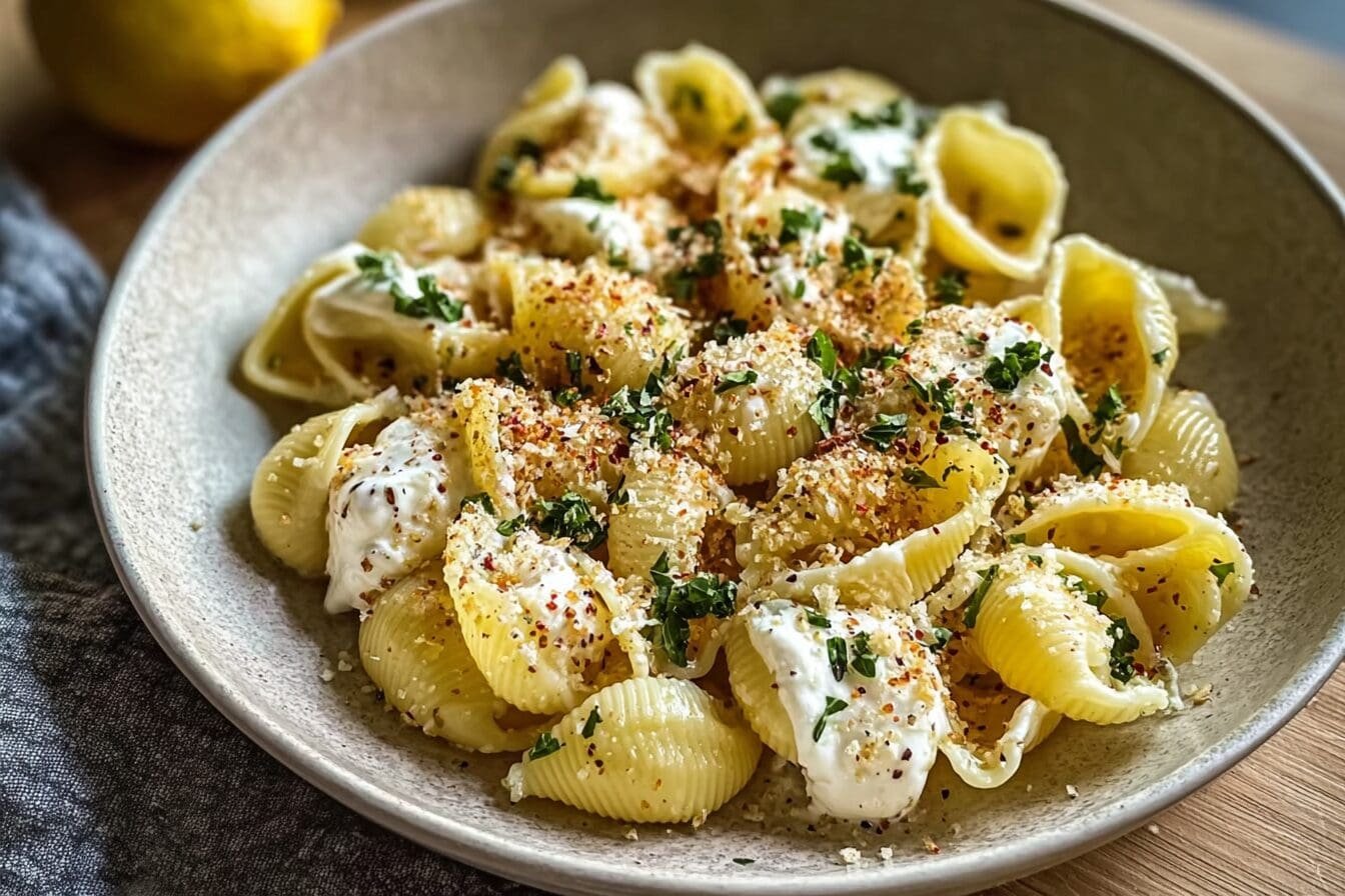 Burrata Pasta Shells