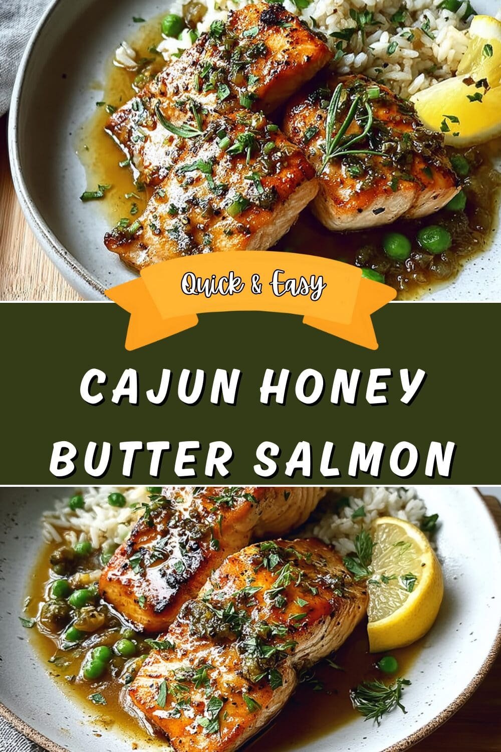 Cajun Honey Butter Salmon