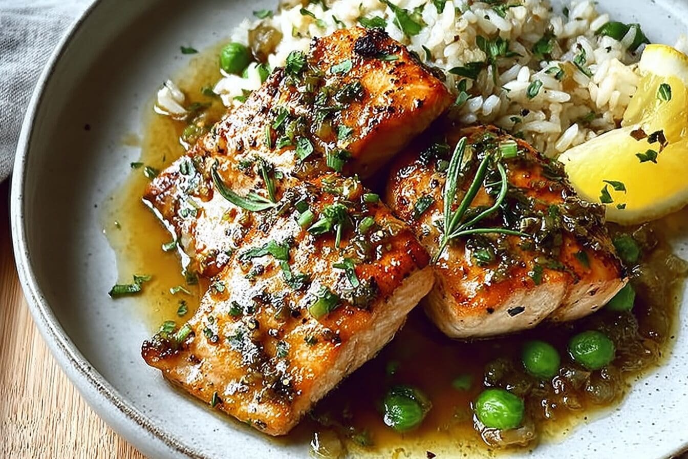 Cajun Honey Butter Salmon