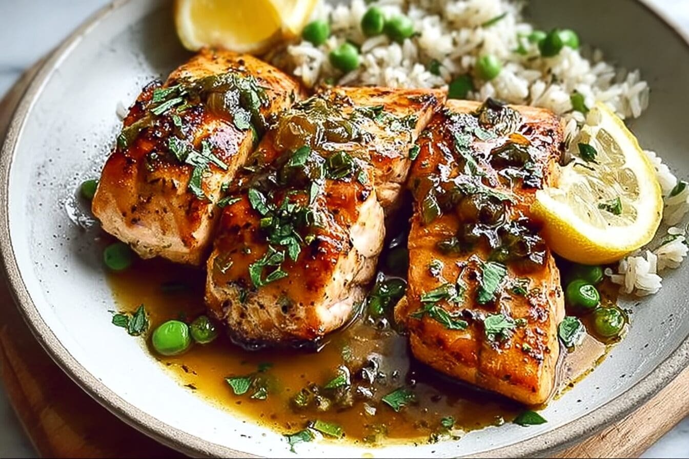 Cajun Honey Butter Salmon