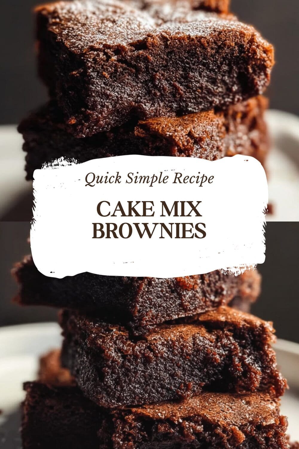 Cake Mix Brownies
