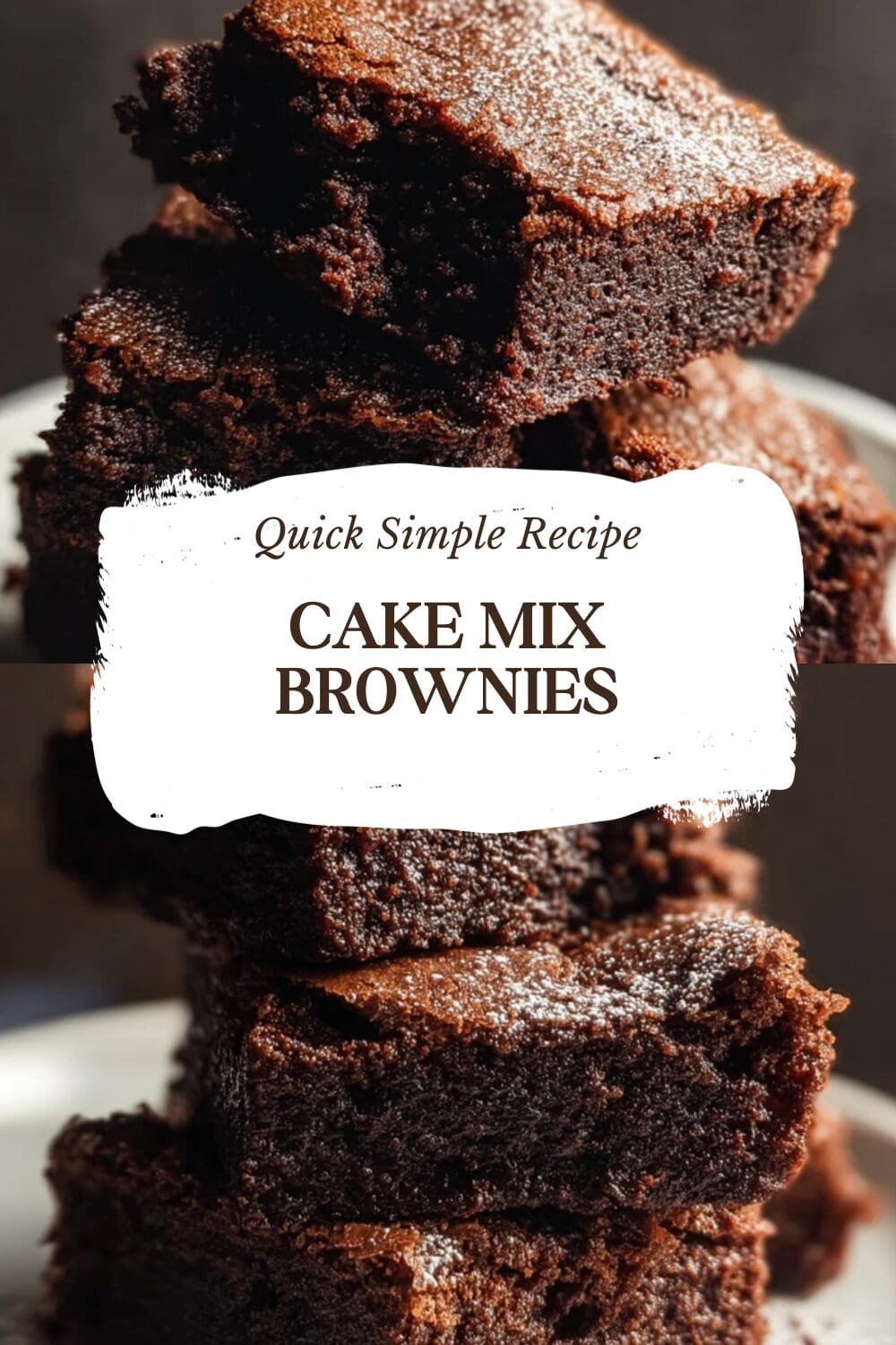 Cake Mix Brownies