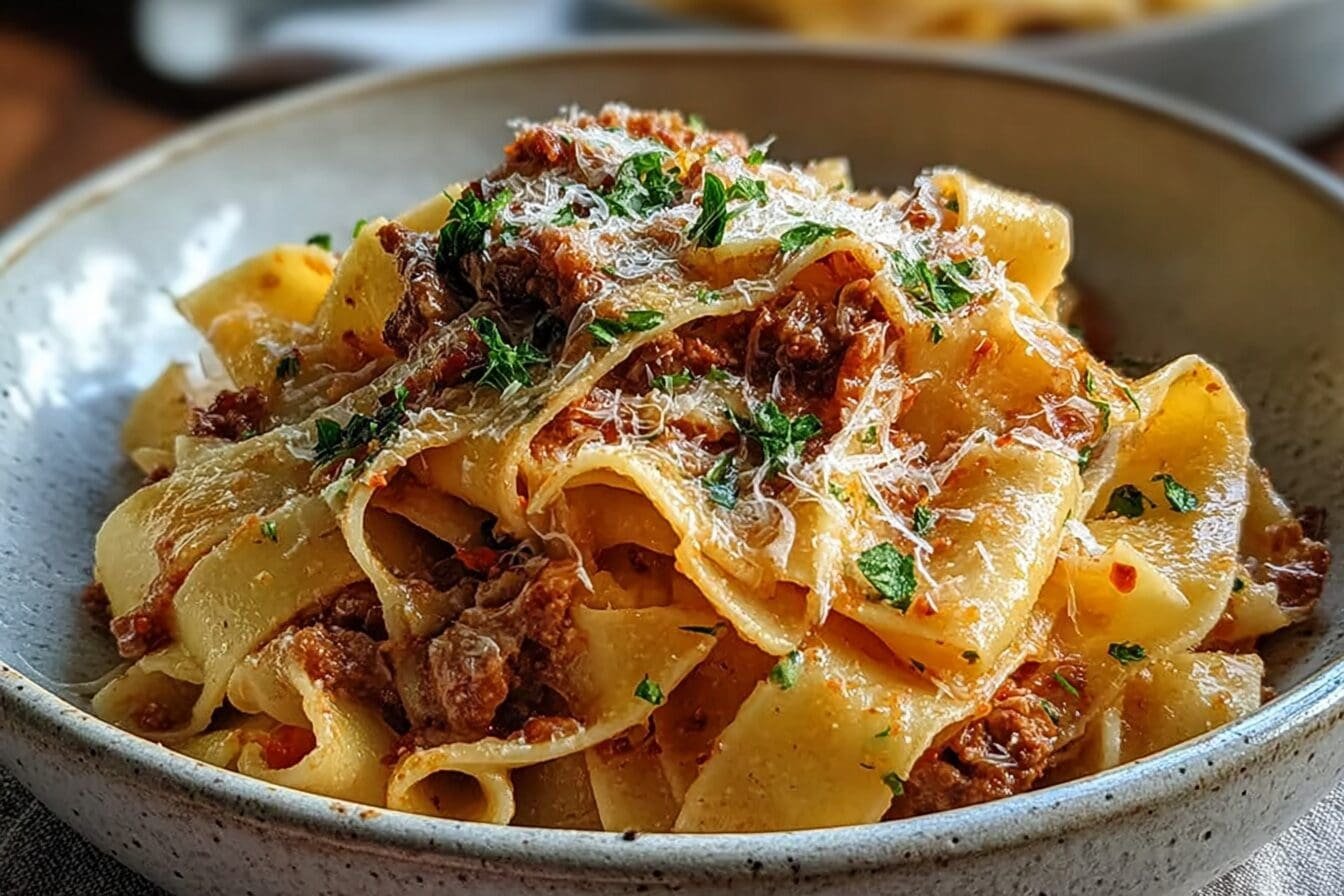Calabrian Chili Pappardelle