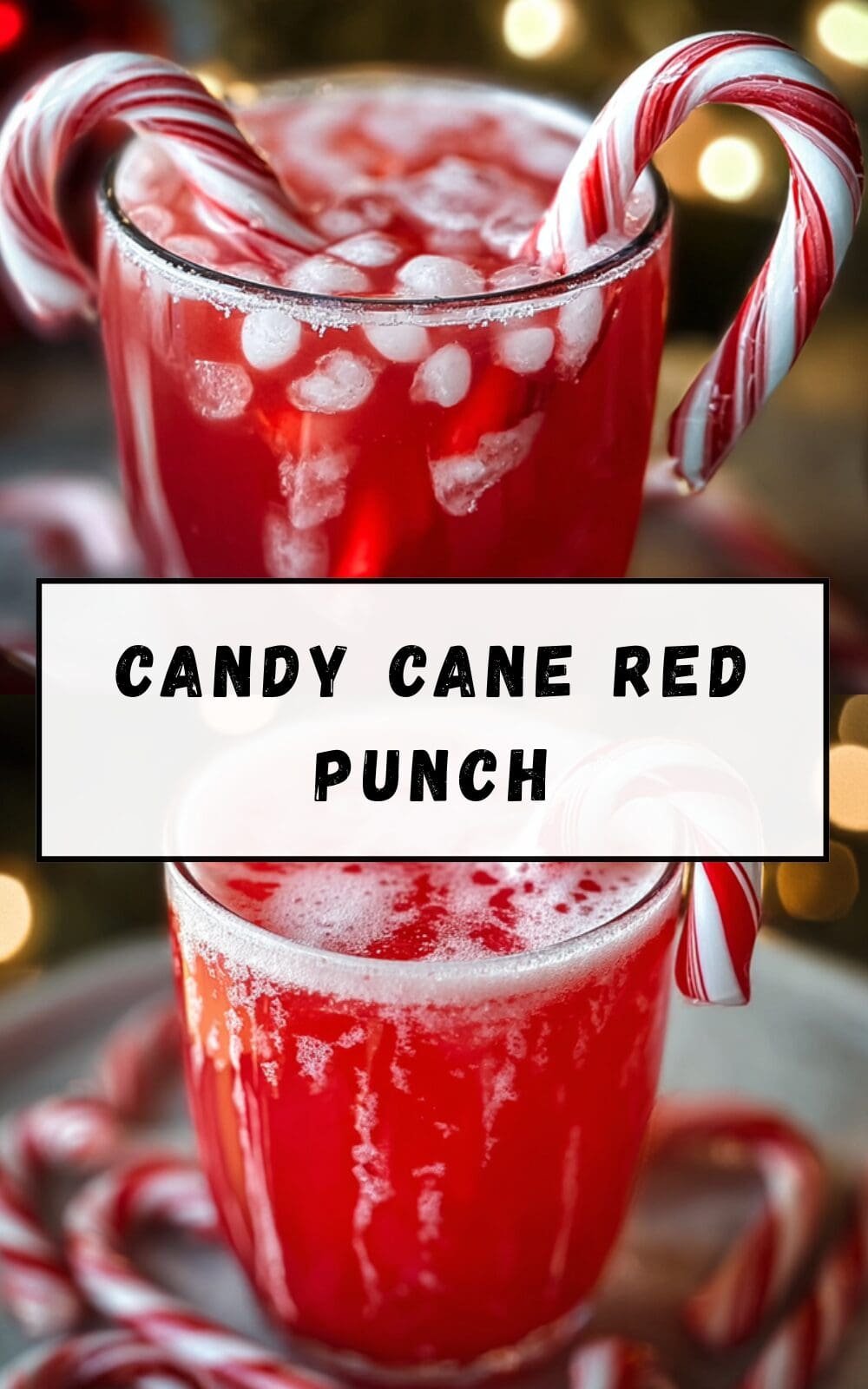 Candy Cane Red Punch