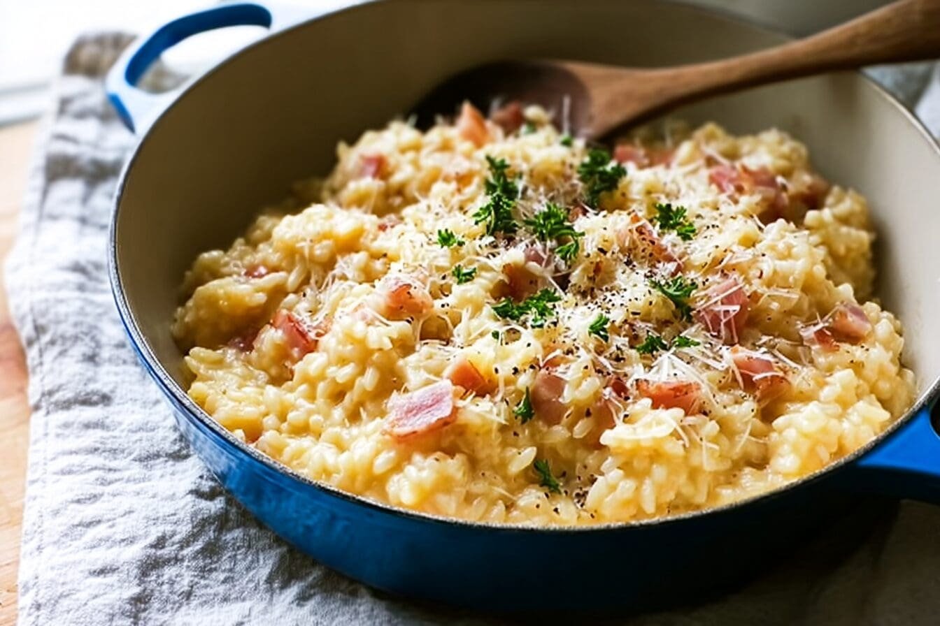 Carbonara Risotto