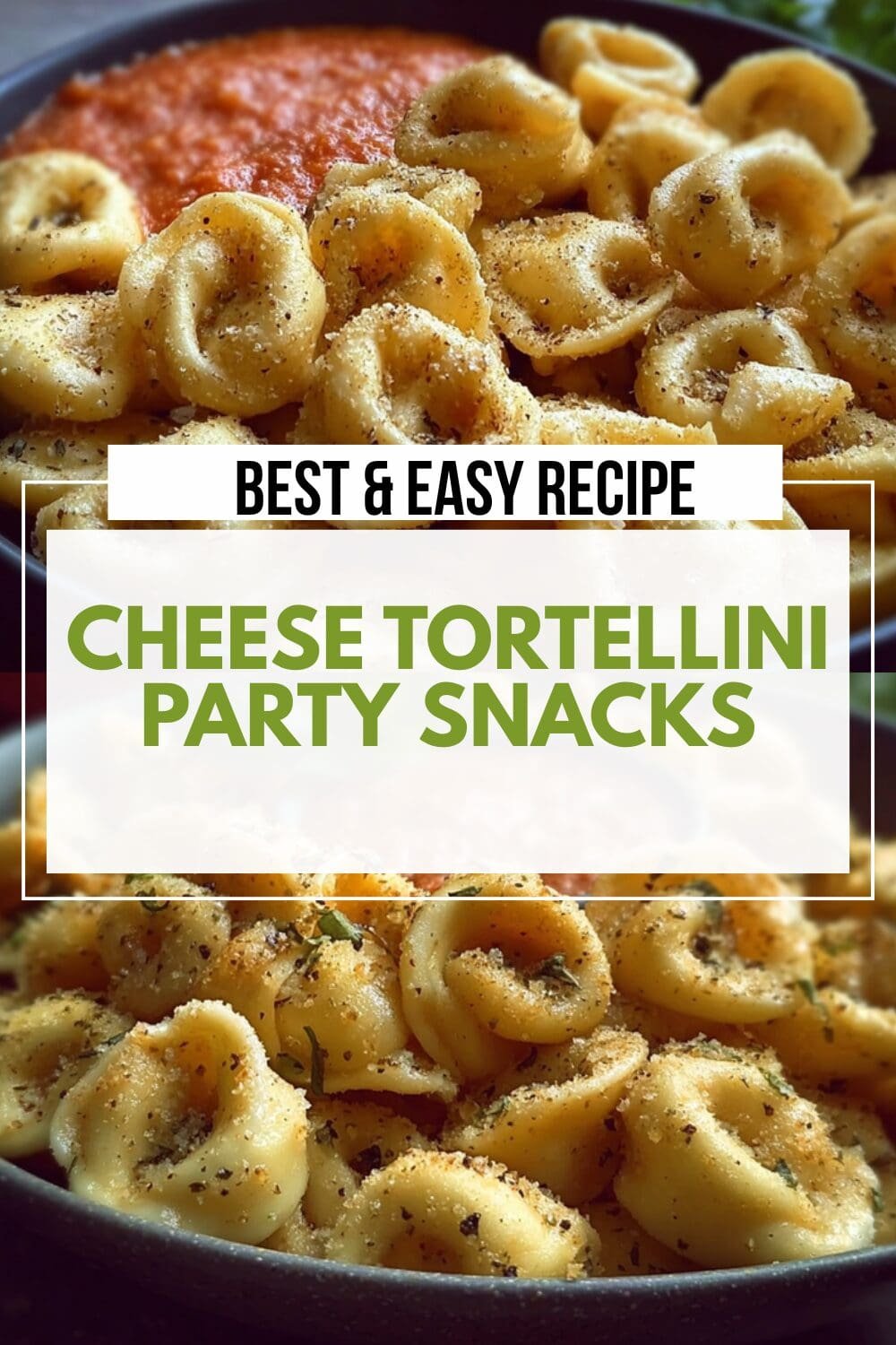 Cheese Tortellini Party Snacks