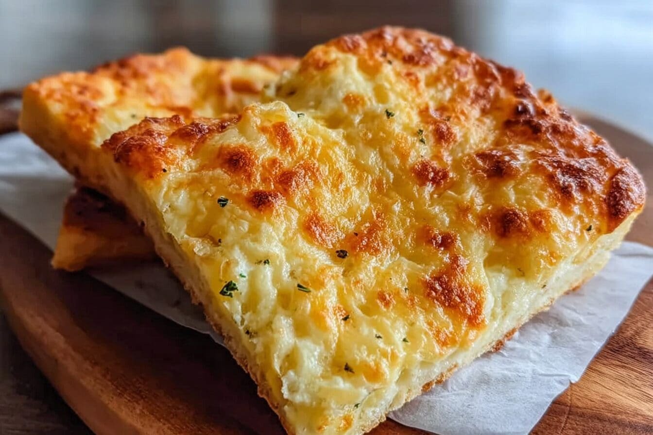 Cheesy Cottage Cheese Bread