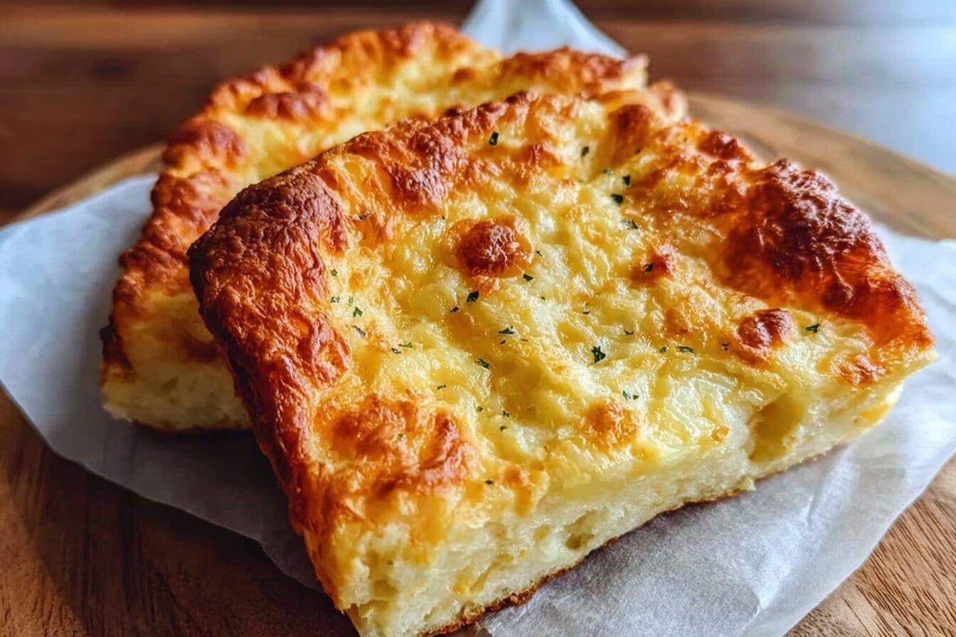 Cheesy Cottage Cheese Bread