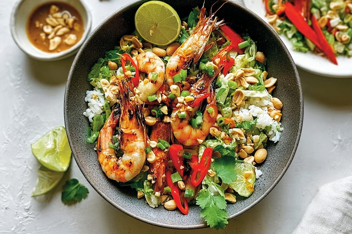 Chilli Lime Peanut Salad