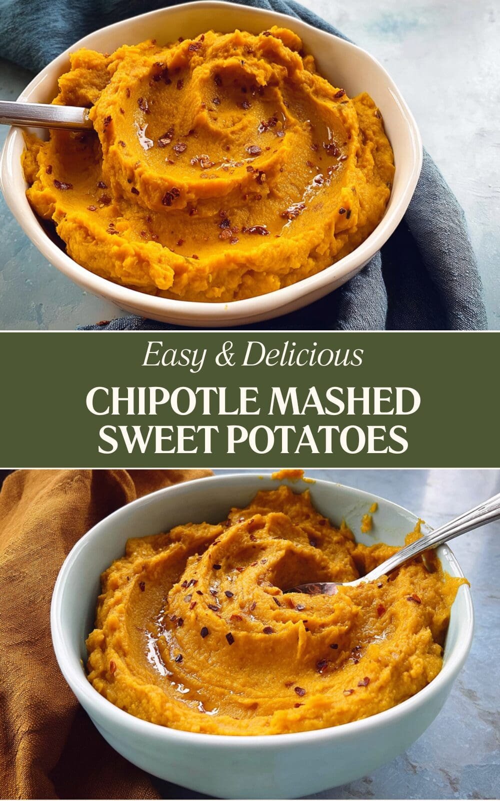 Chipotle Mashed Sweet Potatoes