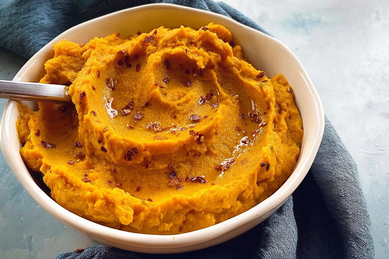 Chipotle Mashed Sweet Potatoes