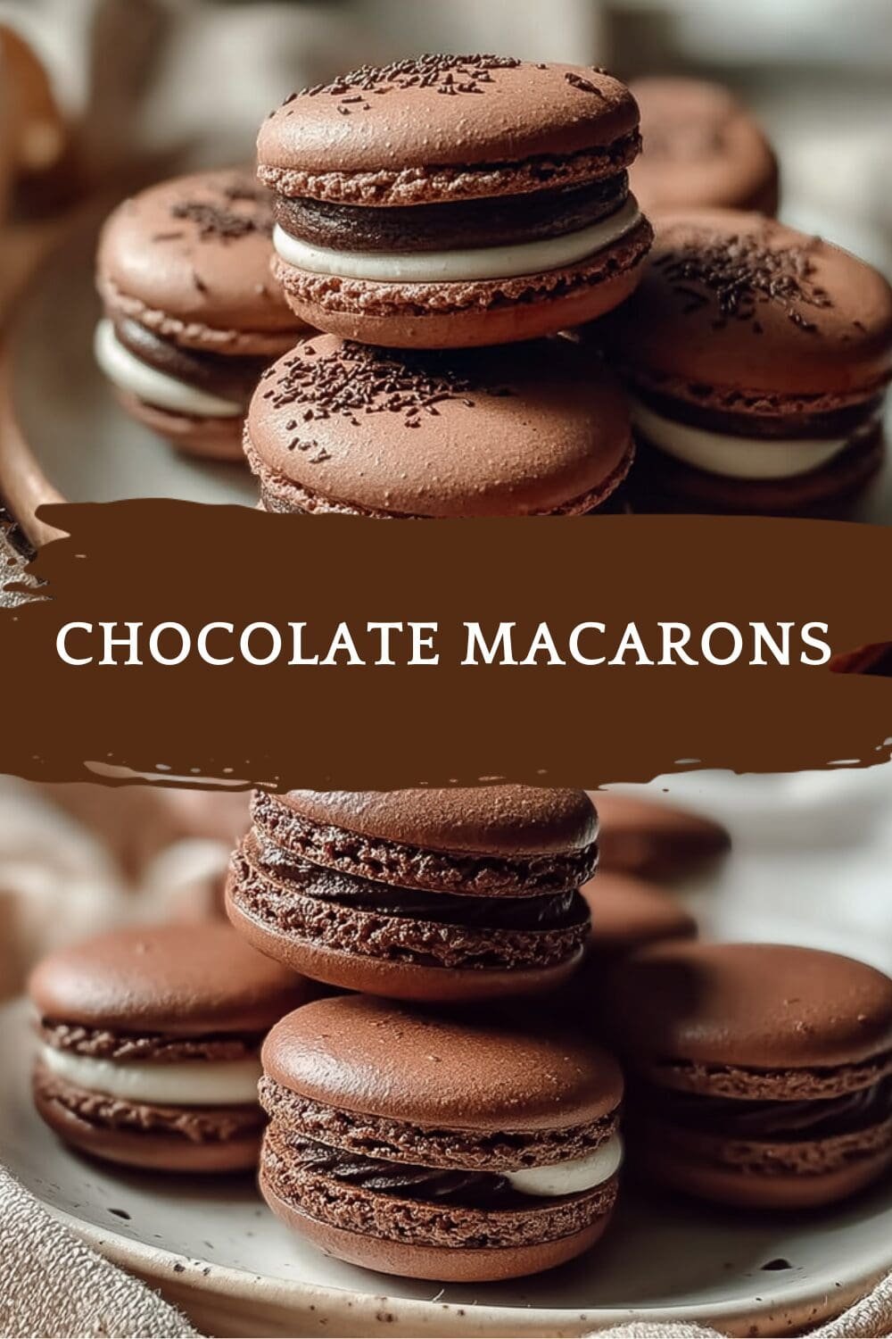 Chocolate Macaron Recipe Perfect For Baking Delicious French Treats 7 Chocolate Macarons