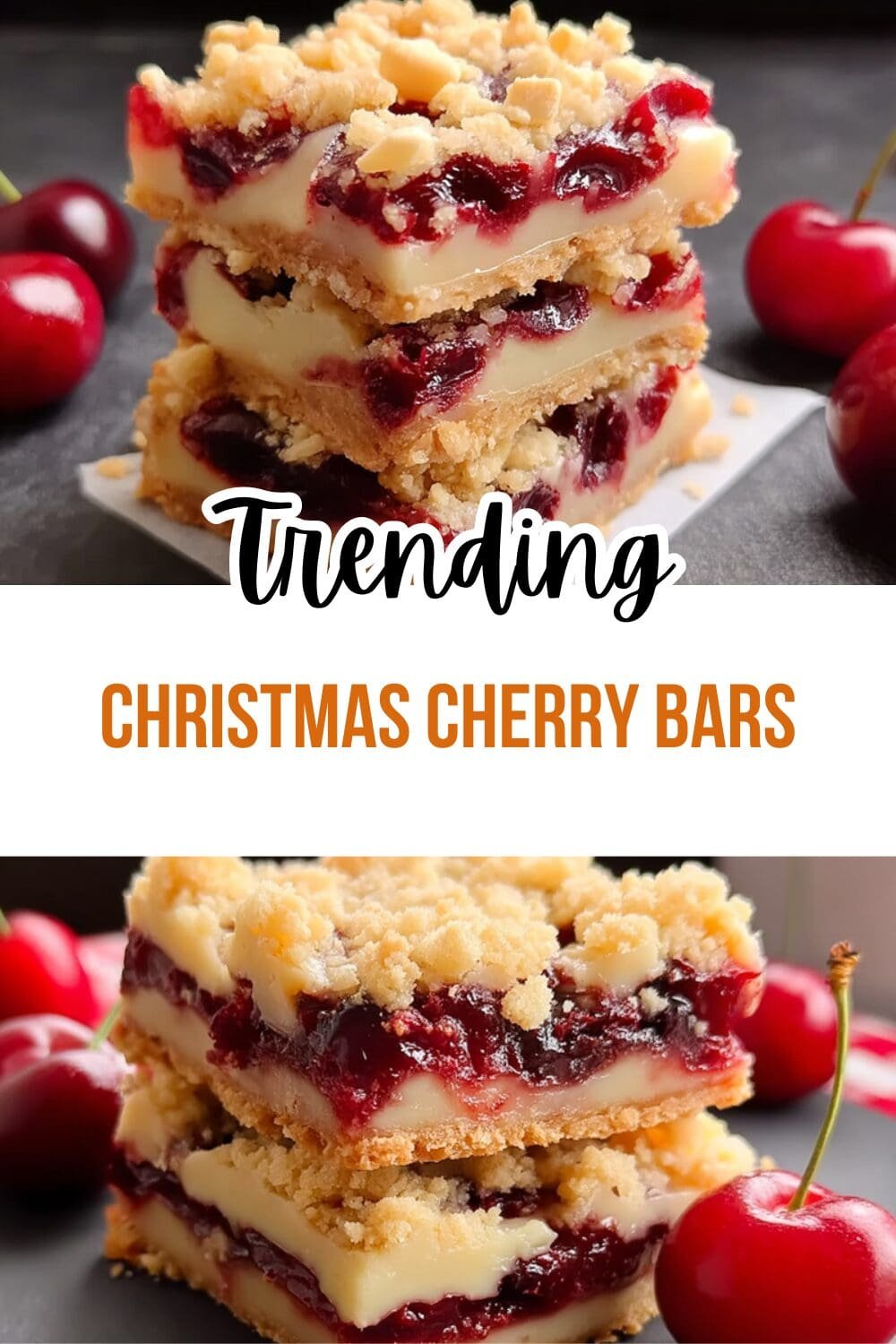 Christmas Cherry Bars