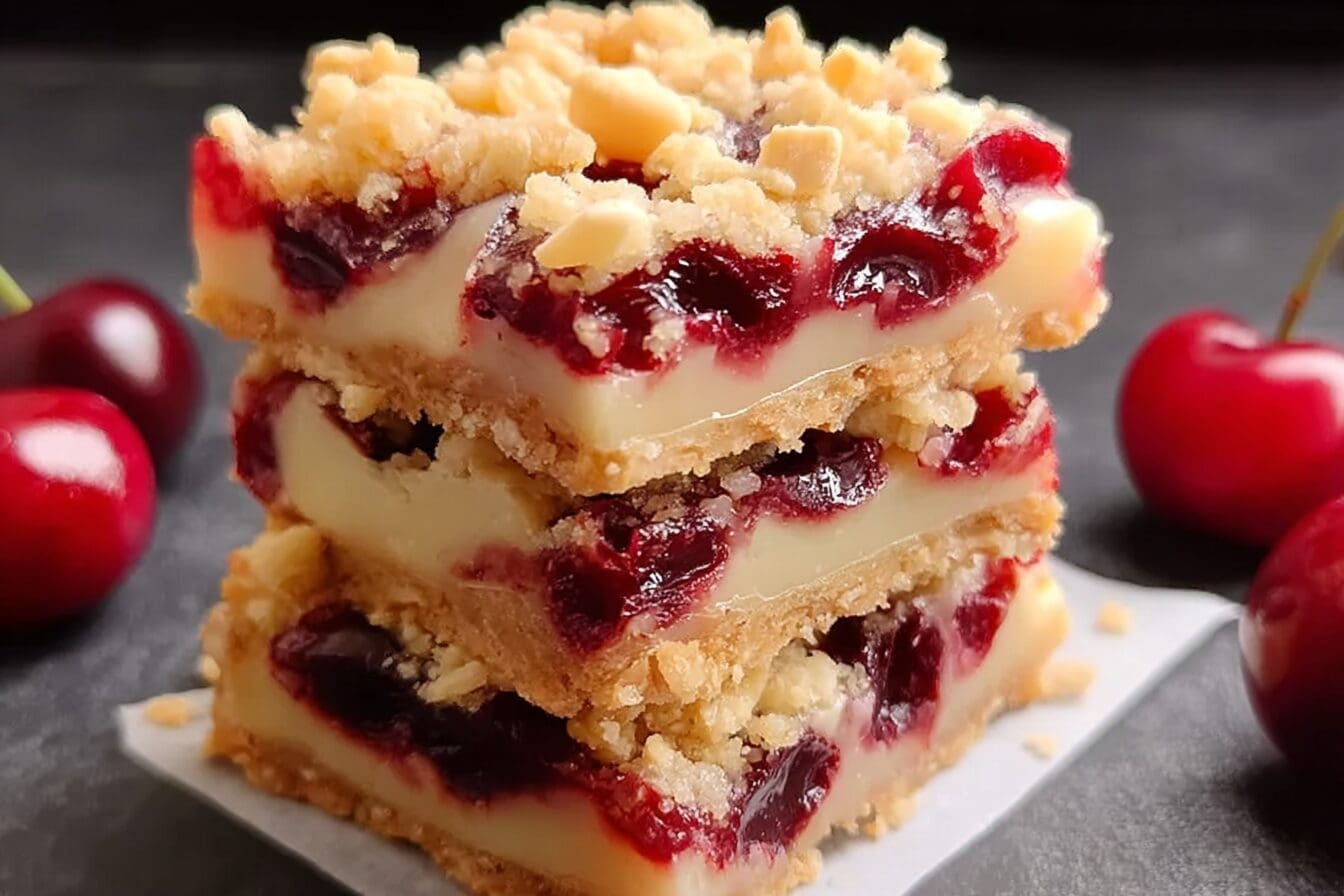 Christmas Cherry Bars