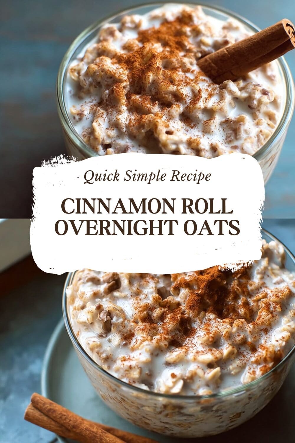 Cinnamon Roll Overnight Oatmeal Recipe For A Warm And Sweet Breakfast 7 Cinnamon Roll Overnight Oats