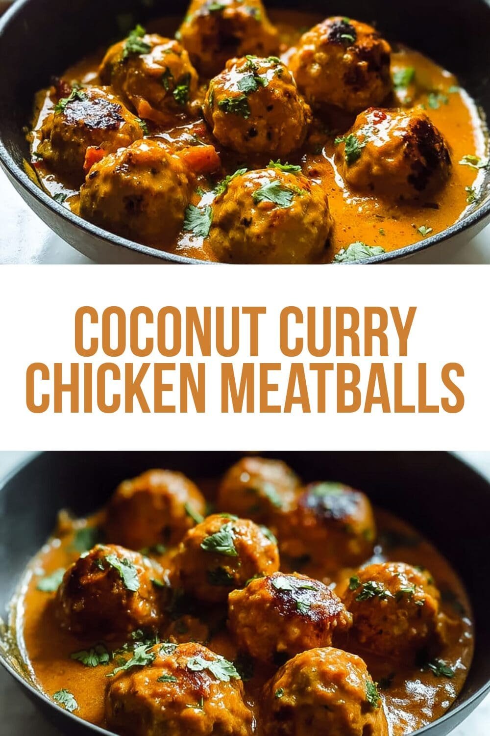 Coconut Curry Chicken Meatballs