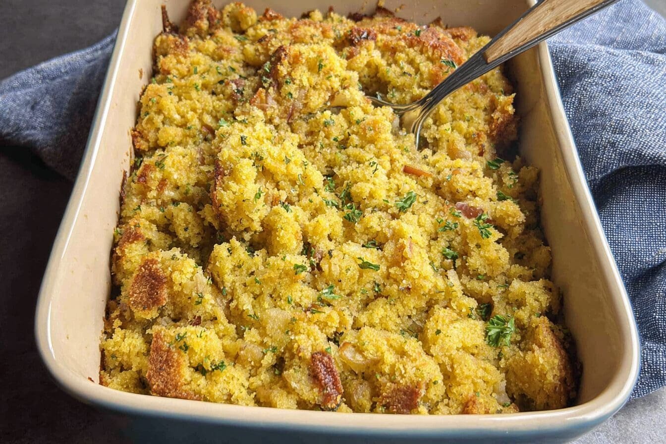 Cornbread Dressing Recipe Made With Classic Southern Flavors 6 Cornbread Dressing