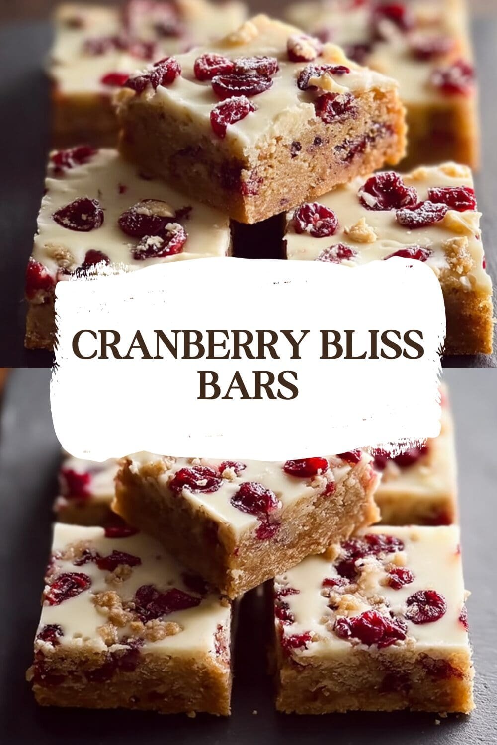Cranberry Bliss Bars