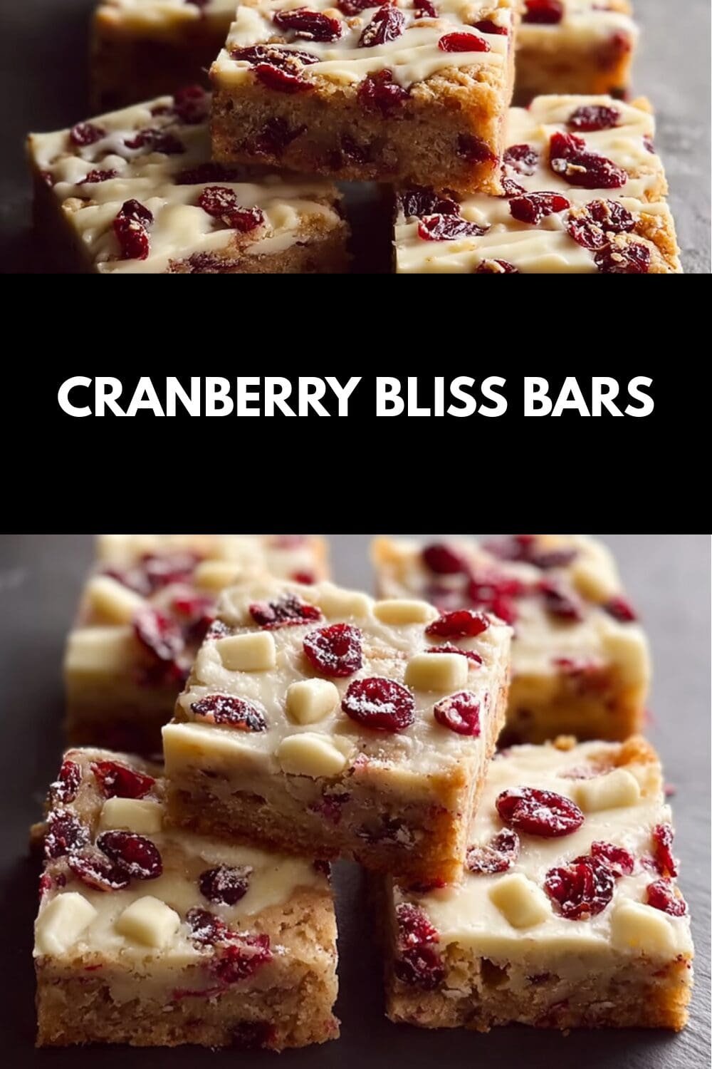 Cranberry Bliss Bars