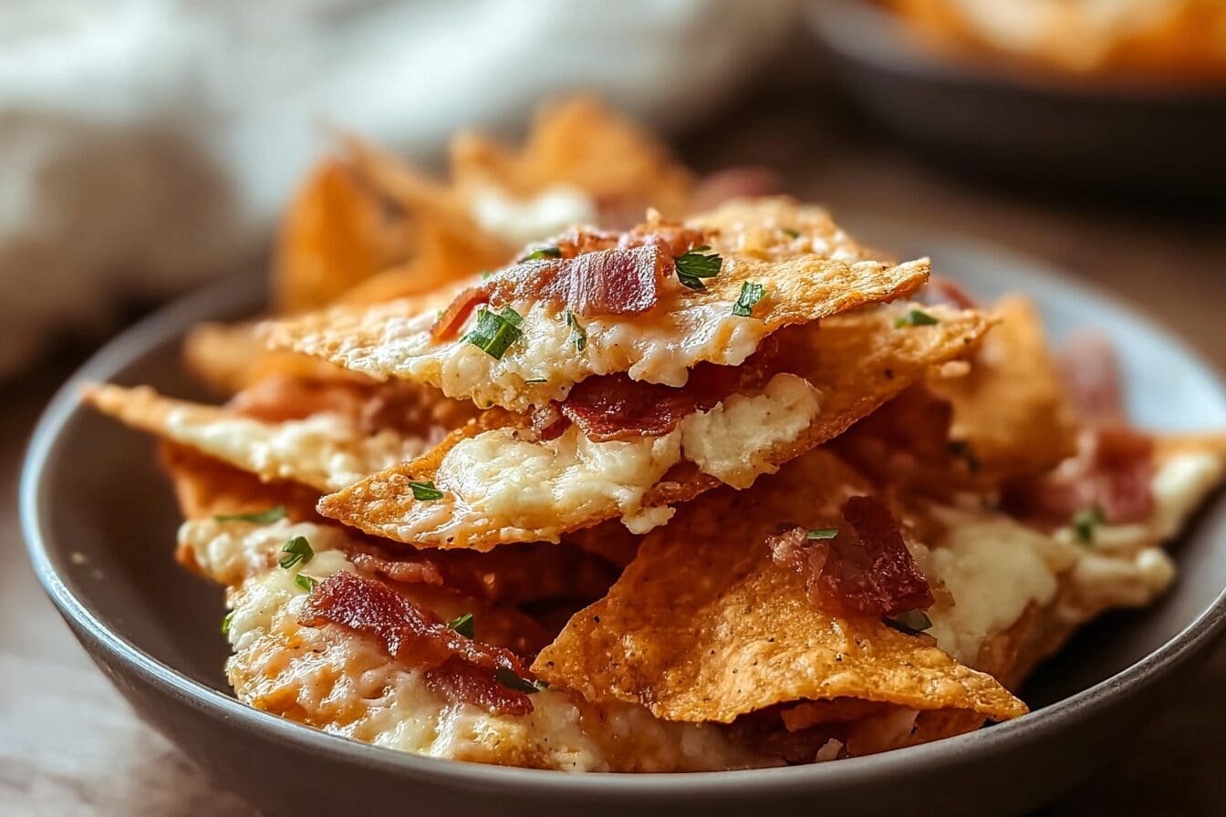 Cream Cheese Bacon Stuffed Doritos