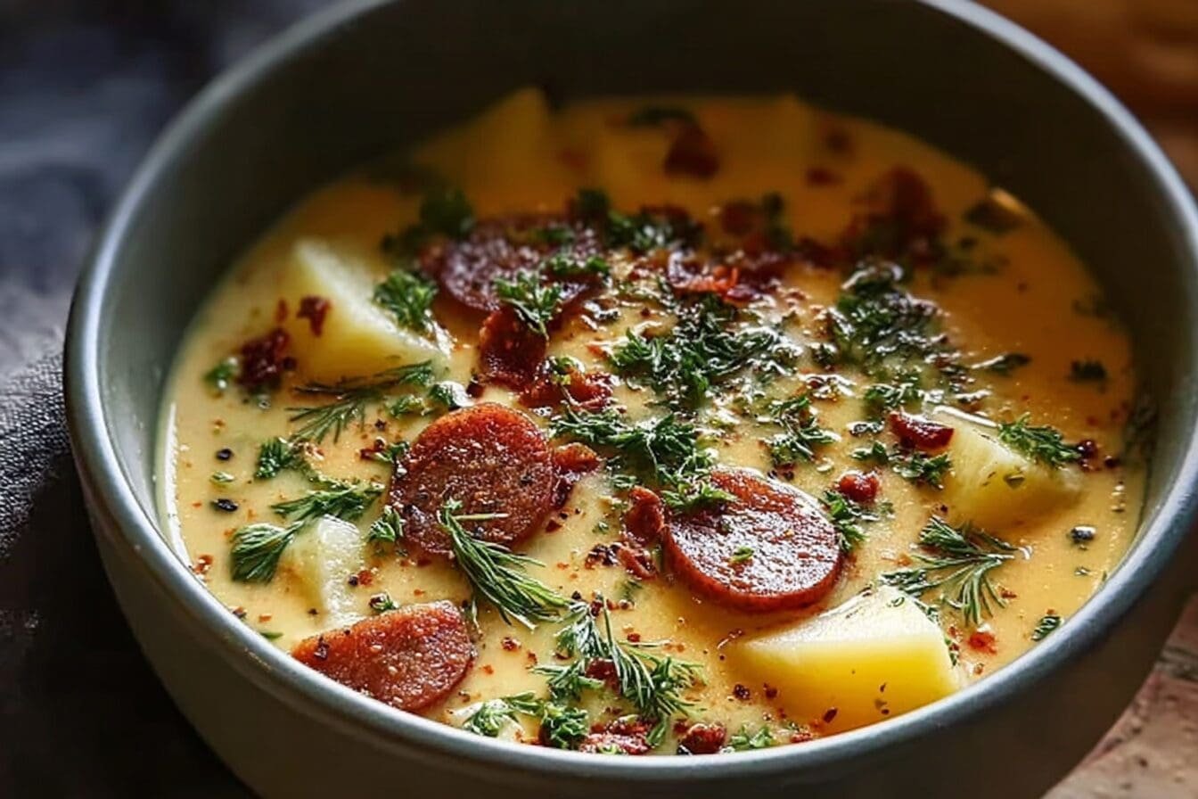 Creamy Cajun Potato Soup