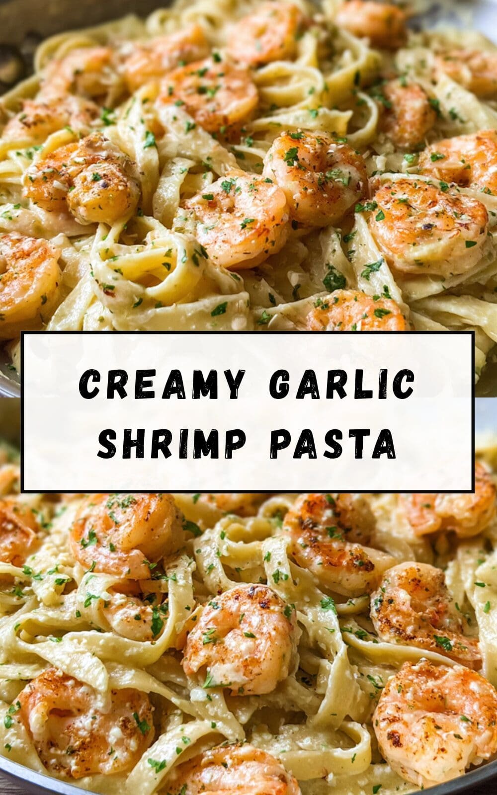 Creamy Garlic Shrimp Pasta