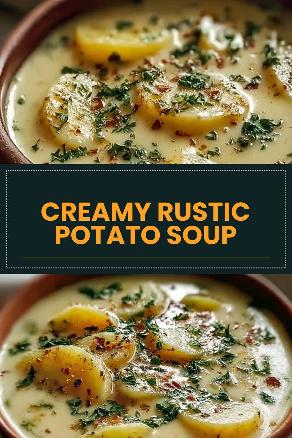 Rustic Baked Potato Soup Recipe Inspired By Favorite Café Classics 7 Creamy Rustic Potato Soup