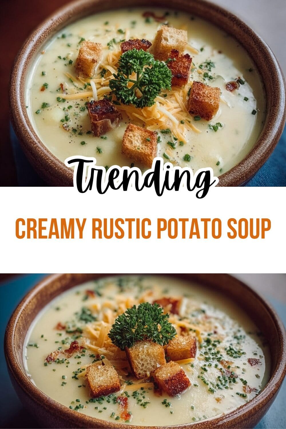 Creamy Rustic Potato Soup