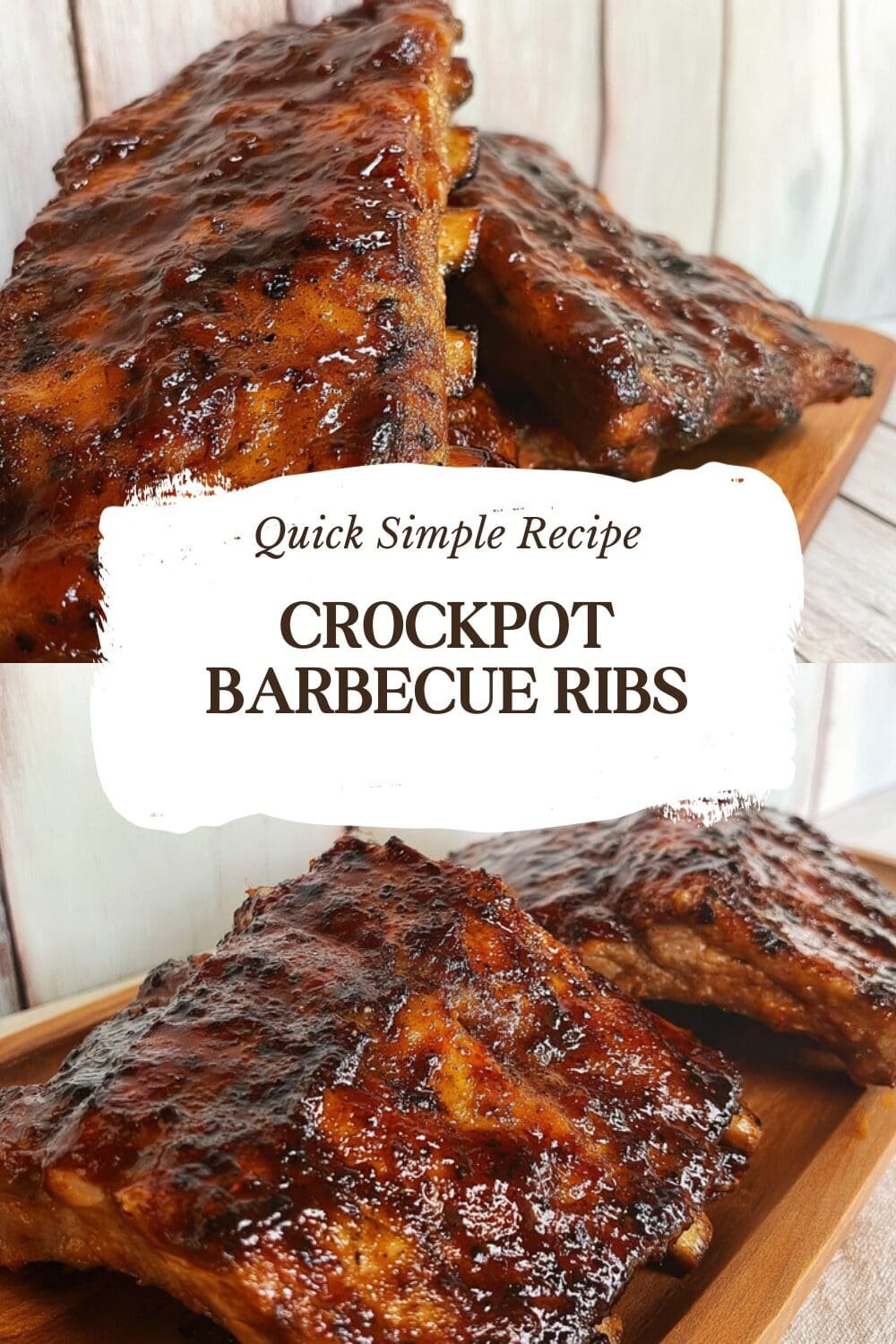 Crockpot Barbecue Ribs